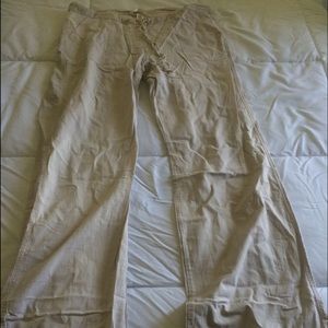 Flowy linen pants