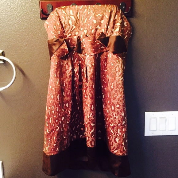 BCBGMaxAzria strapless dress. Size 10