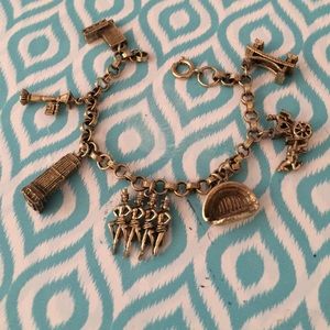 Antique charm bracelet