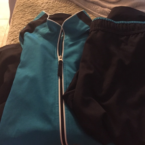 Track jacket and pants