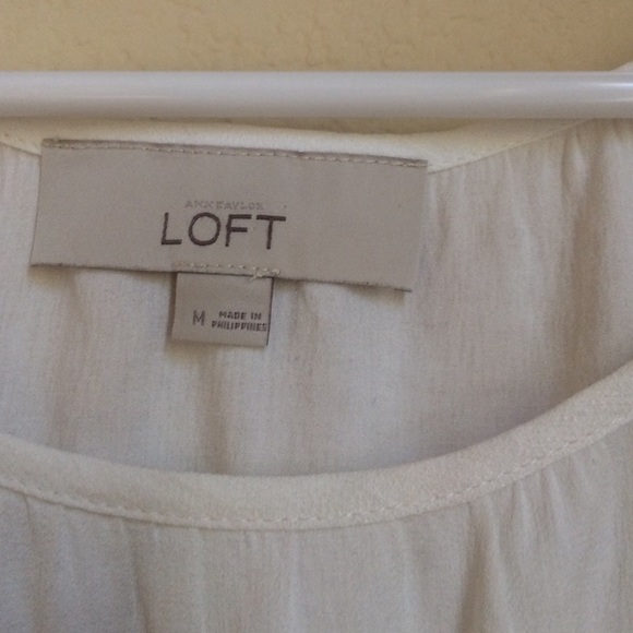 loft white flowy tank - Picture 3 of 3