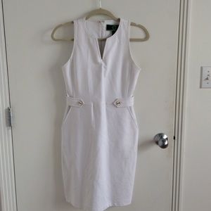 C Wonder white sleeveless dress