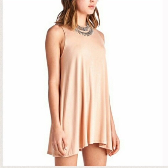 Blush Tank Dress. - Picture 3 of 3