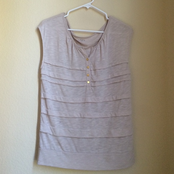 LOFT periwinkle tee