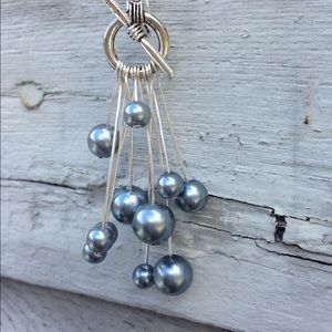 Necklace and earring set.