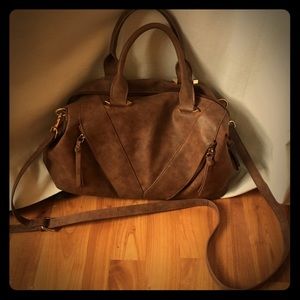 Brown Leather Satchel