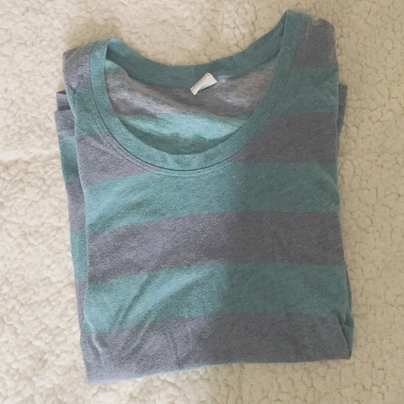 Blue and purple short sleeve tee - Picture 1 of 2