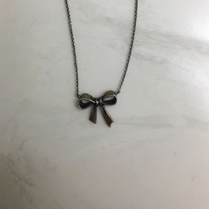James Avery bow necklace