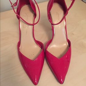 Bright red, show stopper, heels!