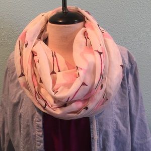 Flamingo infinity scarf!