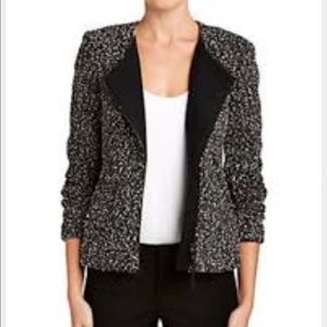 Rebecca Taylor snowflake tweed jacket.