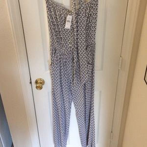 LOFT seahorse jumpsuit XS