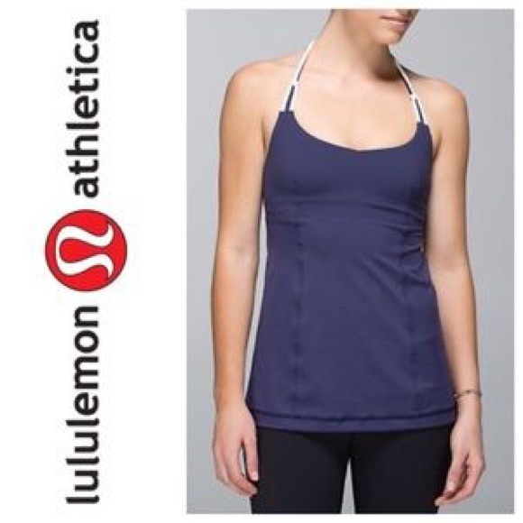 Lululemon "ALIGHT" Halter Braided 3 Strap Tank!