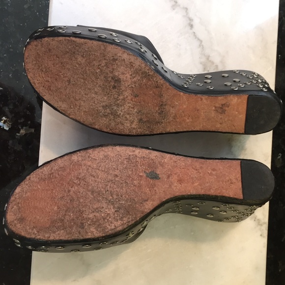 Anne Klein studded wedges - Picture 2 of 3