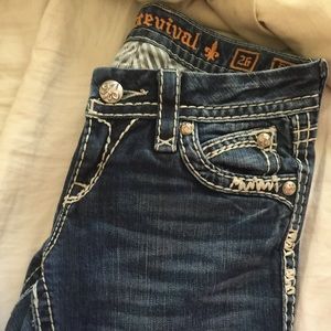 Rock revival skinny jeans size 26