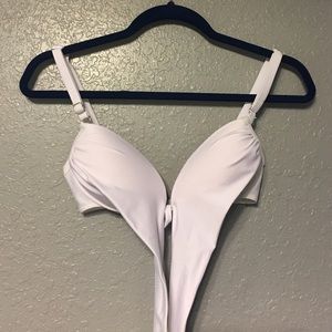 Victoria's Secret White Bikini Top