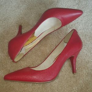 Michael Kors Red Pumps