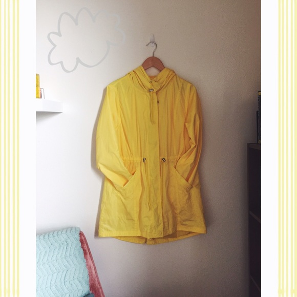 Classic Yellow Rain Jacket