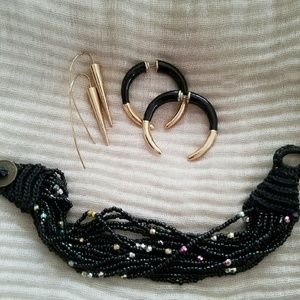 Earrings and Bracelet Set