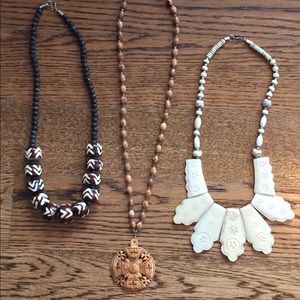African tribal necklaces