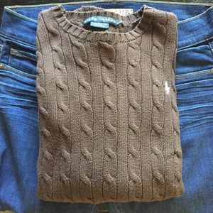 Brown Ralph Lauren Sweater