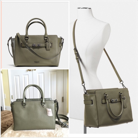 SALE! HP 4/15 ππ Authentic Coach Blake CarryAll - Picture 2 of 4