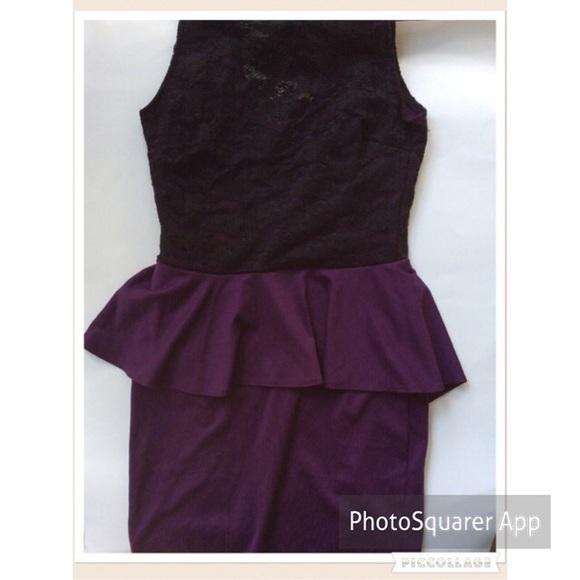 Peplum dress