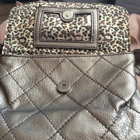 Silver cross body bag - Picture 2 of 3