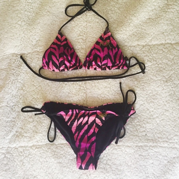 Fox pink/purple bikini