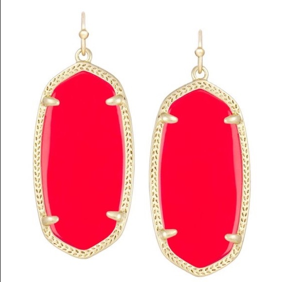 1 Kendra Scott red Ella earring
