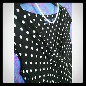American Living polka dot dress - size 8