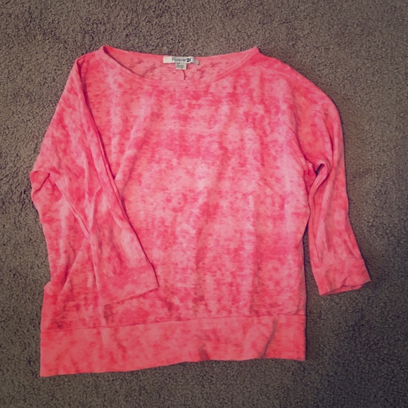 Pink 3/4" Sleeve Shirt