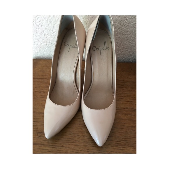 Cult of Coquette Azar Nude Patent Pumps