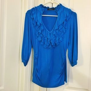 Arden B ruffle top