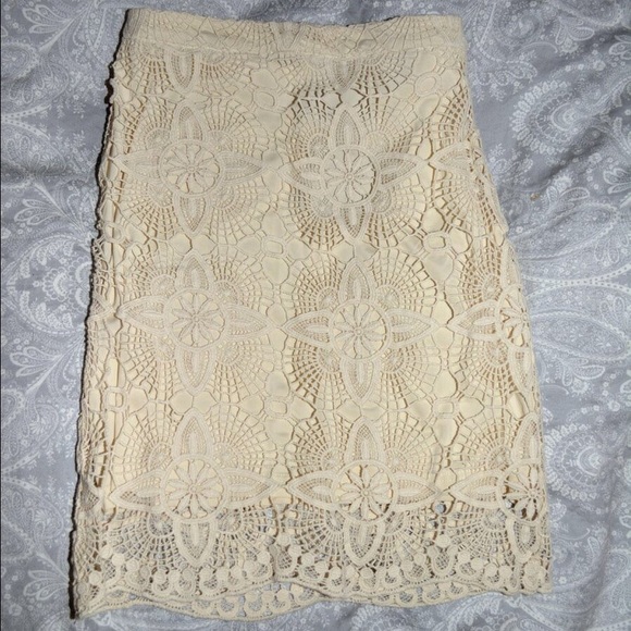 NWT Jack by BB Dakota 'Jillian' crochet skirt - Picture 2 of 4