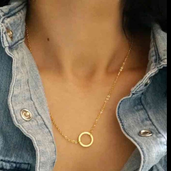 Karma Open Circle necklace