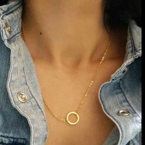 Karma Open Circle necklace