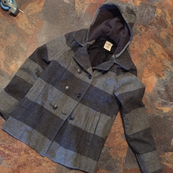 Kids wool peacoat