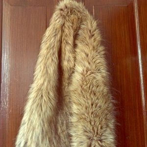 Faux fur scarf