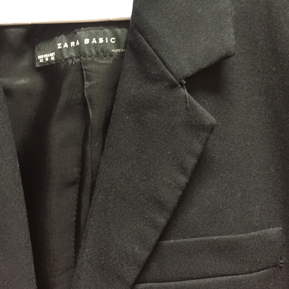 Zara Basic Black Blazer - image 3