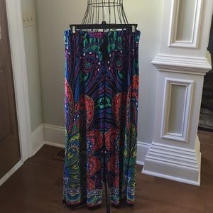 Geo print palazzo pants