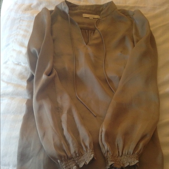 LOFT silk blouse