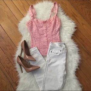 Bebe Pink Top