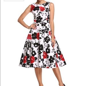 1950's Floral Dress