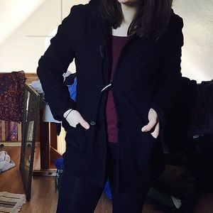 Urban Outfitters wool pea coat men's S