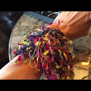 Super colorful cuff!