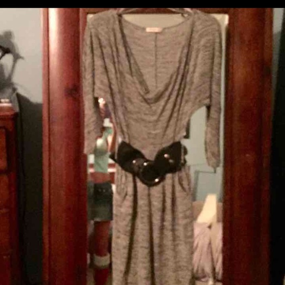 Stylish belted dress