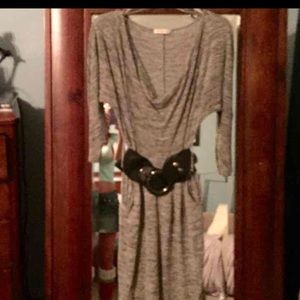 Stylish belted dress