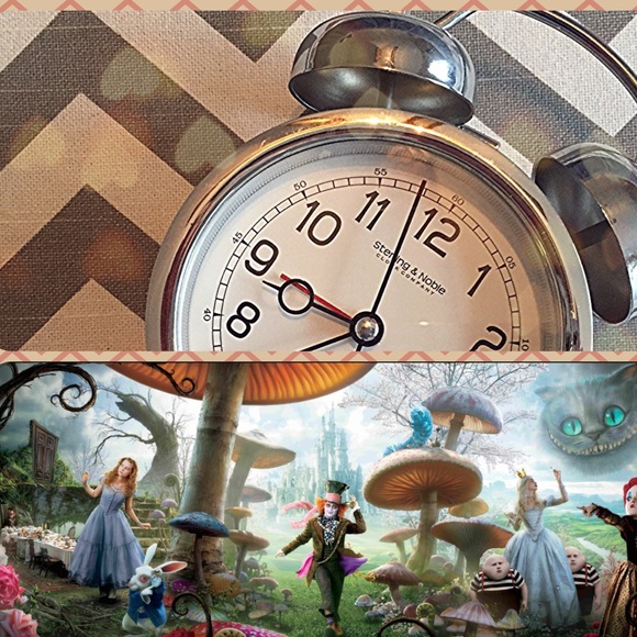 Home Accessory! Tick- tock Alice! Alarm Clock!