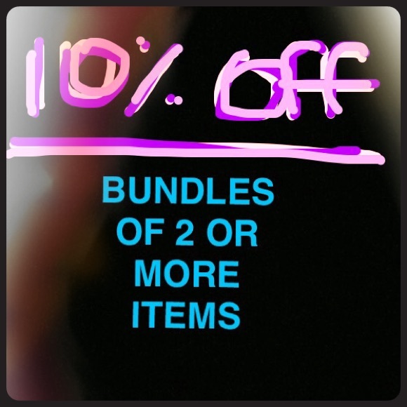 10% off bundles!!!!